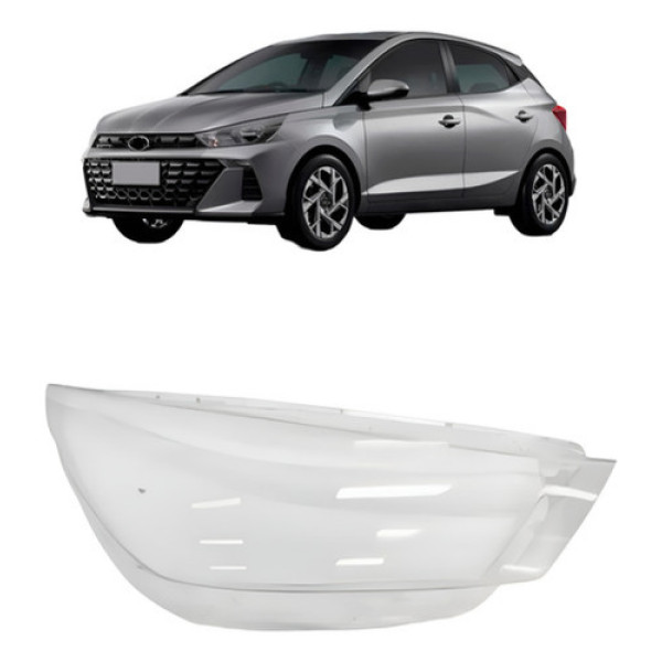 Lente Farol Para Hyundai Hb20 2023 2024