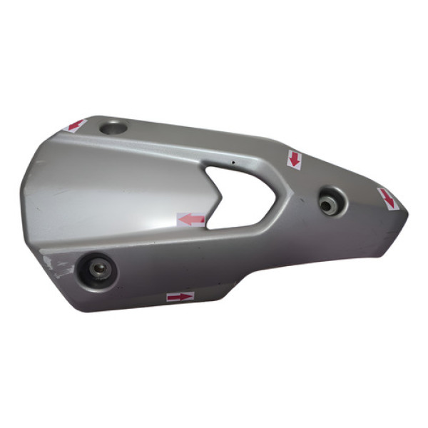 Protetor Escapamento Yamaha Fz25 19/25 Orig Detalhe 54626 Prateado