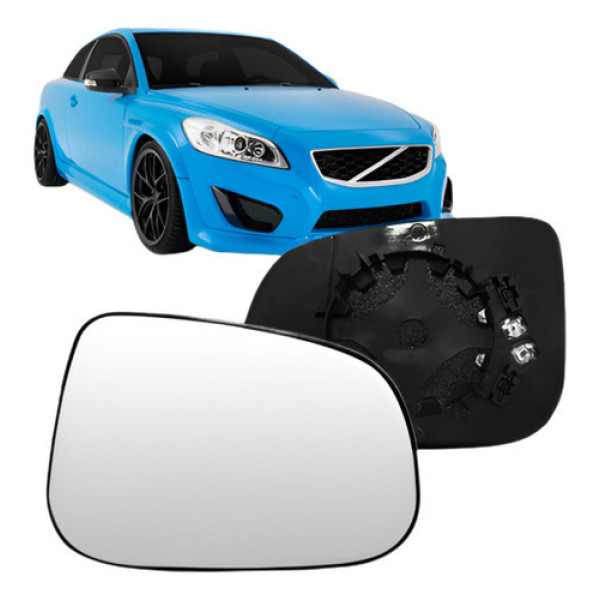 Par Lente Retrovisor C30 2007 A 2014 Asférica
