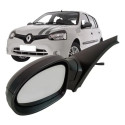 Espelho Retrovisor Renault Clio 2013 14 15 Manual Esquerdo