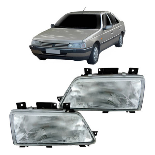 Par Farol Peugeot 405 1994 1995 1996 1997 Foco Simples