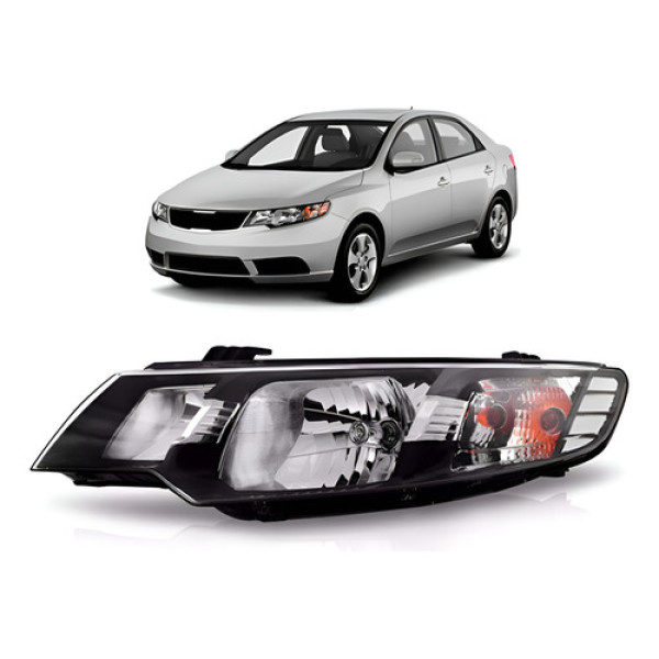 Farol Cerato 2009 2010 2011 2012 2013 Manual/eletrico