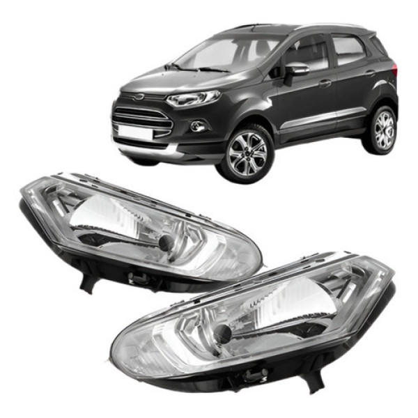 Par Farol Para Ford Ecosport 2013 2014 2015 2016