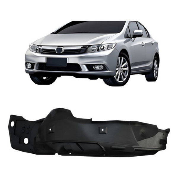 Parabarro Dianteiro Civic 2012 2013 2014 2015 2016