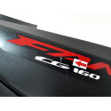Carenagem Tampa Lateral Honda Cg 160 Fan 25/25 L/d Ori 59280 Preto