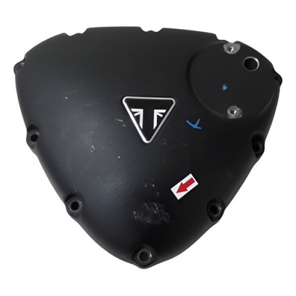 Tampa Estator Triumph Street Twin 900 16/24 Detalhe 55896 Preto