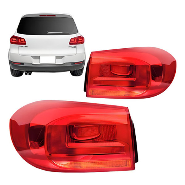 Lanterna Traseira Tiguan 2012 A 2017 Canto.