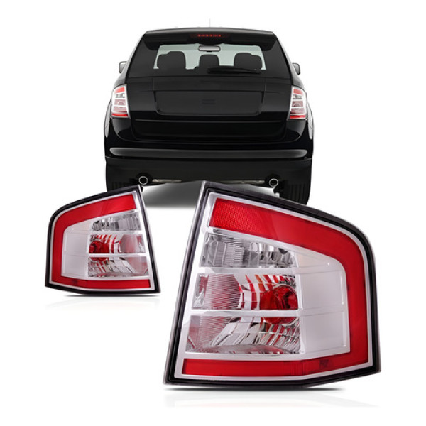Lanterna Traseira Ford Edge 2007 2008 2009 2010 Tyc