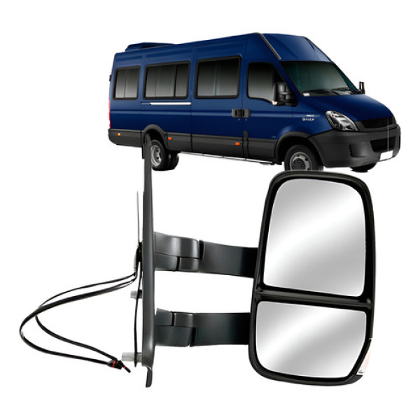 Retrovisor Elétrico Para Iveco Daily 2008 Até 2020