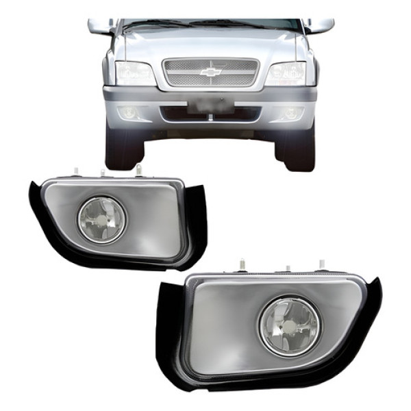 Farol De Milha S10 Blazer 2001 A 2011 Auxiliar
