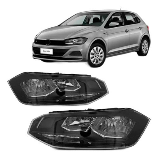 Par Farol Polo 2018 A 2019 Manual Friso Preto