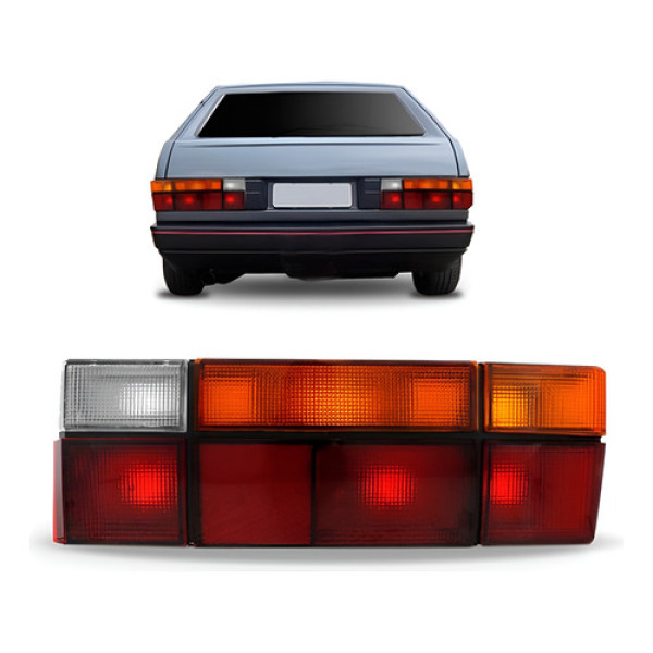 Sinaleira Traseira Gol 1987 88 89 90 91 92 93 1994 Tricolor