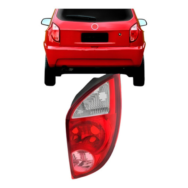 Lanterna Traseira Celta 2007 08 09 10 11 A 2014 Bicolor