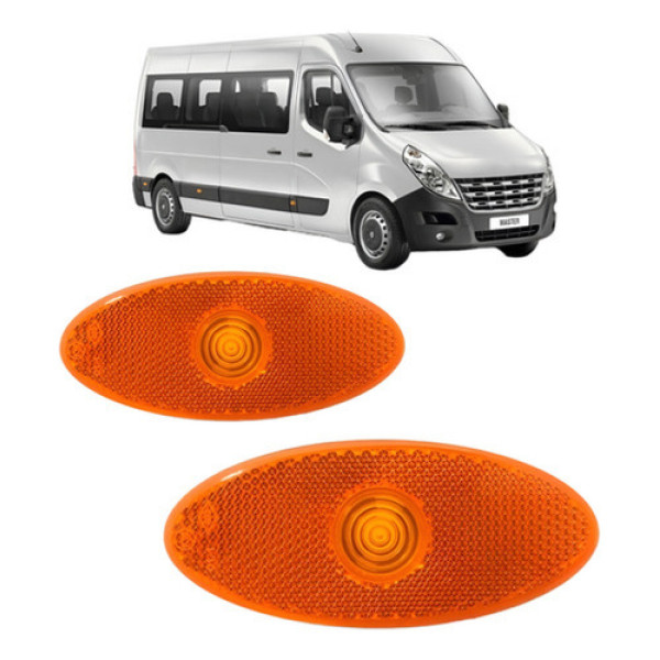 Sinaleira Lateral Pisca Master 2013 2014 2015 2016 Ambar Âmbar