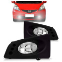 Farol Milha Auxiliar Fit 2009 2010 2011 2012 Com Grade-