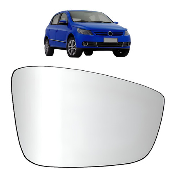 Lente Espelho Retrovisor Gol G5 2009 2010 2011 2012