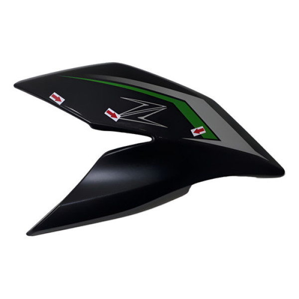 Carenagem Aba Tanque Kawasaki Z500 24/25 L/d Orig 59449 Preto