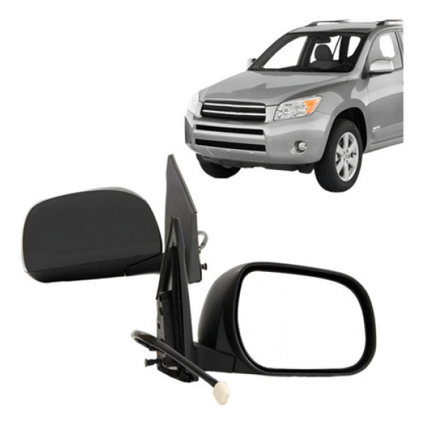 Retrovisor Rav4 2006 A 2008 Elétrico Térmico Retrátil Pri