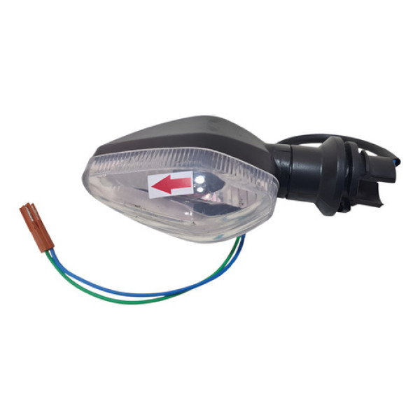 Pisca Dianteiro Dir Honda Cg 160 16/24 Paralelo 57572 Preto