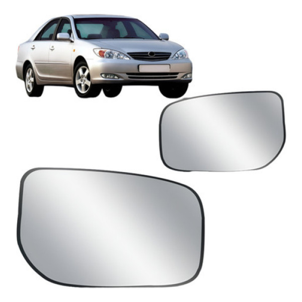Vidro Lente Retrovisor Toyota Camry 2007 2008 2009 2010