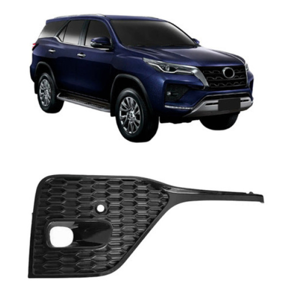 Moldura De Milha Parachoque Dianteiro Hilux 2021 Até 2024