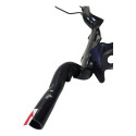 Estribo Honda Cg 160 16/24 Orig Torto 57890 Preto
