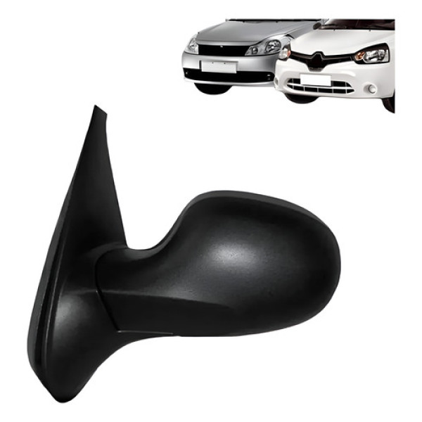 Retrovisor Symbol 2009 2010 2011 2012 Com Capa Texturizada