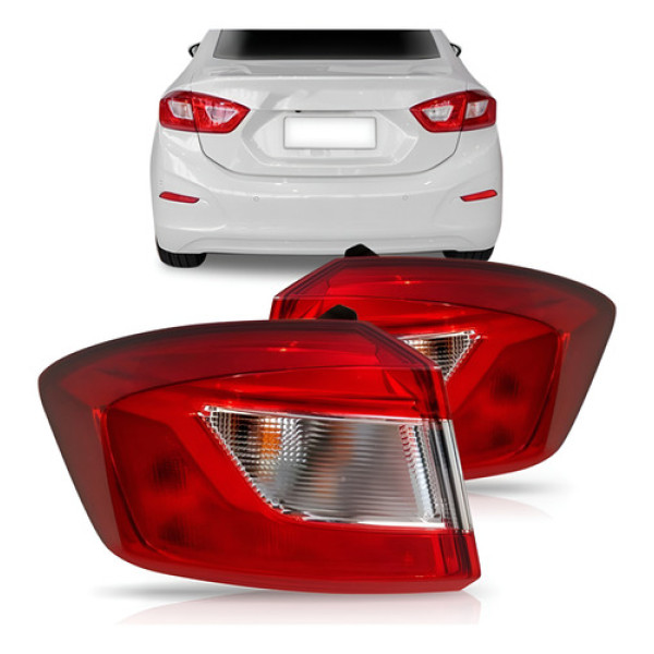 Sinaleira Traseira Cruze 2017 A 2019 Canto