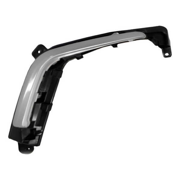 Grade Moldura Milha Peugeot 308 2012-2014 Com Friso Esquerdo