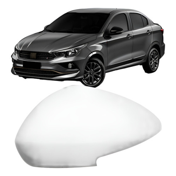 Capa Retrovisor Argo Cronos 2017/2021 Primer C Furo Seta Primer