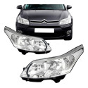 Farol C4 Citroen Pallas & Hatch 2007 08 09 10 11 12 2013 Tyc