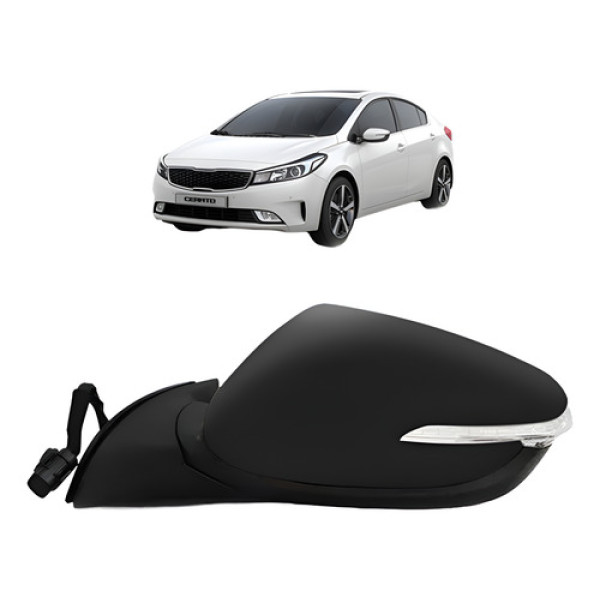 Retrovisor Cerato 2014 15 16 17 18 2019 Eletrico Com Pisca