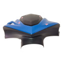Carenagem Guidão Honda Elite 125 19/24 Orig Detalhe 54211 Azul