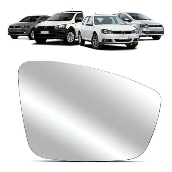 Lente Retrovisor Gol G6 Fox Saveiro Polo Golf 2013 A 2016