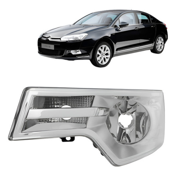 Farol Milha C5 Citroen Ano 2008 2009 2010 2011 2012 Depo