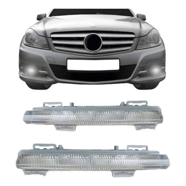 Led Luz Diurna Mercedes C180 C200 2012 2013 2014