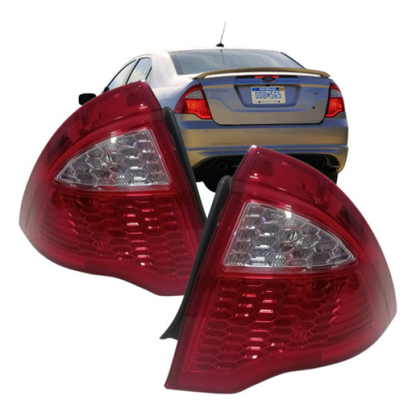 Par Lanterna Traseira Ford Fusion 2010 2011 2012 Tyc Nova