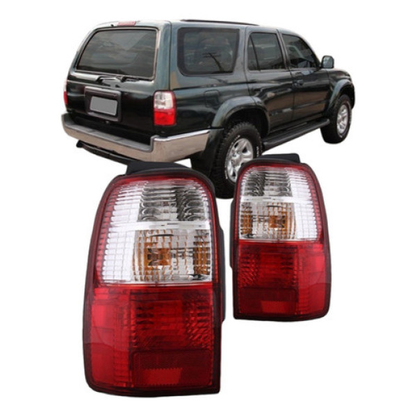 Lanterna Traseira Hilux Sw4  02 03 04 2005 Bicolor Depo
