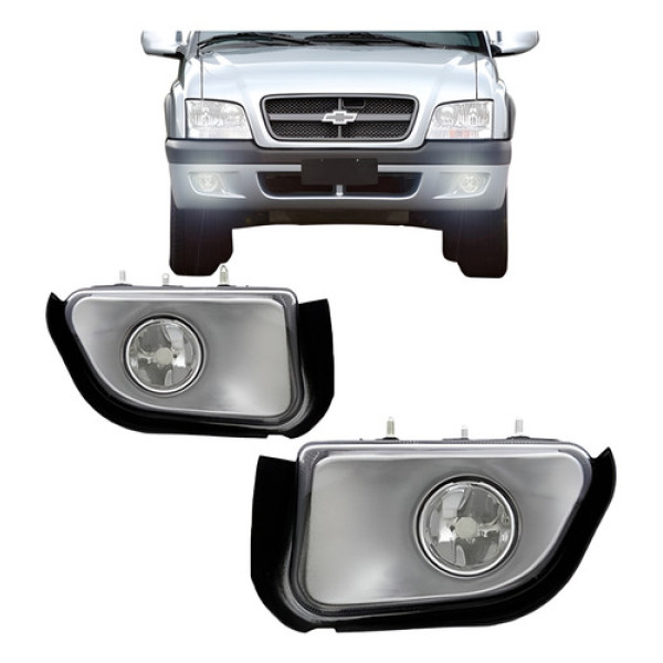 Farol De Milha S10 Blazer 2001 A 2011 Auxiliar