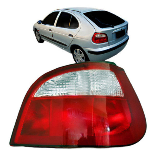 Lanterna Traseira Renault Megane Hatch 2000 A 2004 Direita