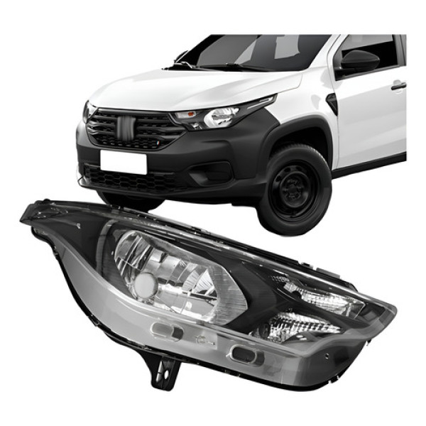 Farol Fiat Strada Freedom Endurance 2021 2022 2023