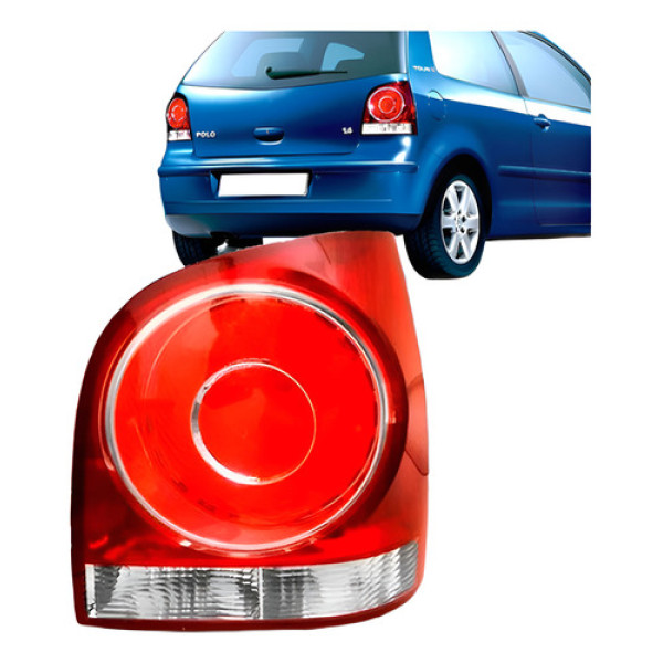 Lanterna Traseira Polo 2007 A 2013 Hatch Modelo Original