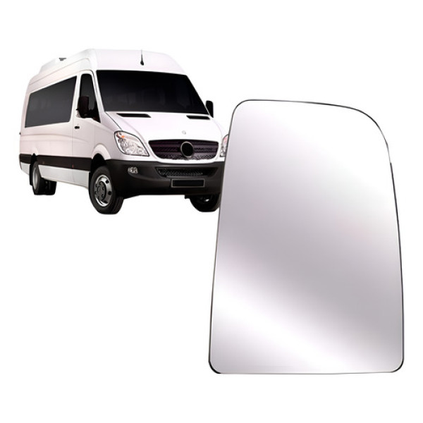 Lente Retrovisor Sprinter 2012 A 2016 Com Aquecimento