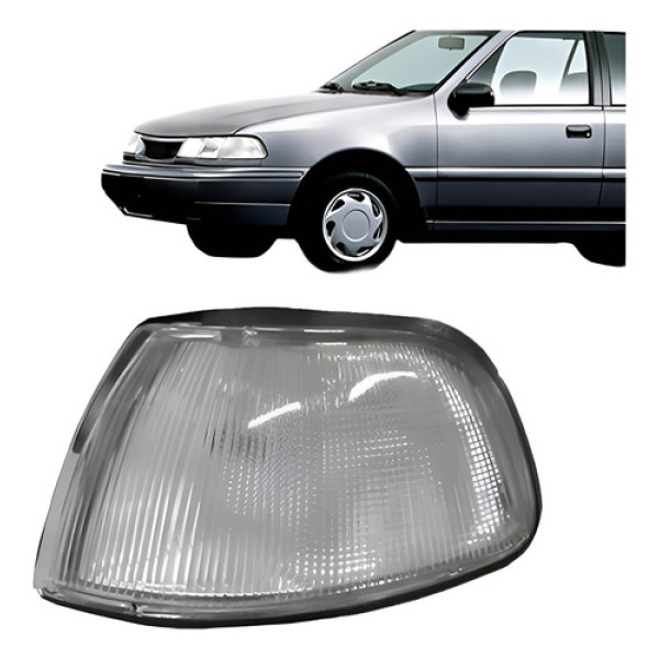 Pisca Seta Lanterna Dianteira Excel 1992-1995 Cristal Direito