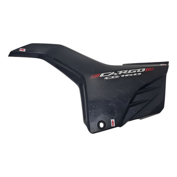 Carenagem Lateral Esq Honda Cg 160 Cargo 16/24 Detalhe 59160 Preto
