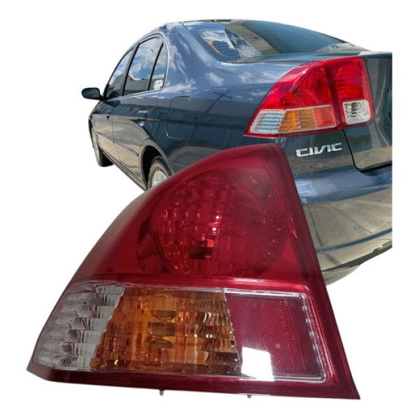 Lanterna Traseira Honda Civic 2004 2005 2006 Canto Esquerdo