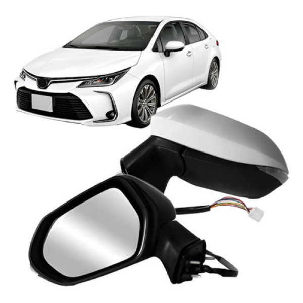 Par Retrovisor Corolla Gli 2020 2021 Elétrico Retrátil