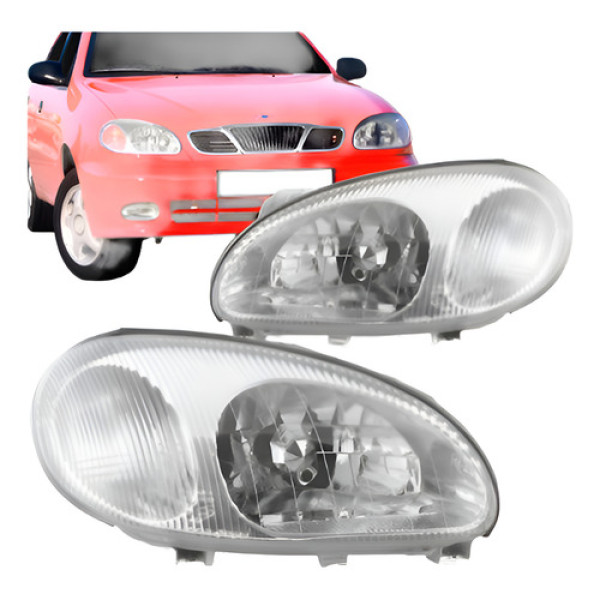 Par Farol Daewoo Lanos 1997 1998 1999 2000 2001 2002 Ambos Lados