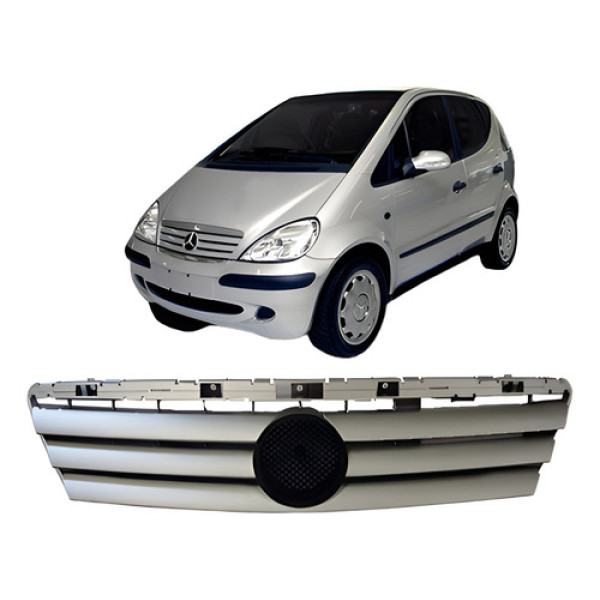 Grade Mercedes Classe A 2000 2001 2002 2003 2004 2005 Cinza Prateado
