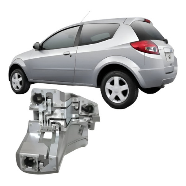 Circuito Soquete Lanterna Traseira Ford Ka 2008 A 2012 Lado